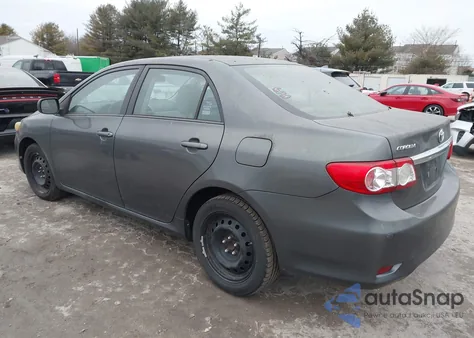 2012 Toyota Corolla Le z USA, uszkodzony, nr VIN 2T1BU4EE1CC913496
